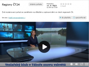 Reportáž ČT24 o VK Jordán