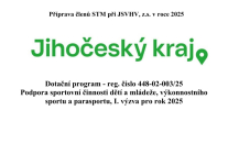 poděkování Jihočeskému kraji a JSVHV